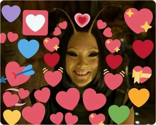 😚 Стикер «lovely marvel heroes» для Telegram