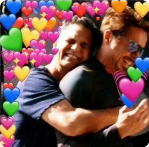 😌 Стикер «lovely marvel heroes» для Telegram