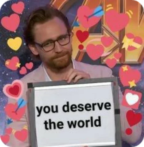 😚 Стикер «lovely marvel heroes» для Telegram