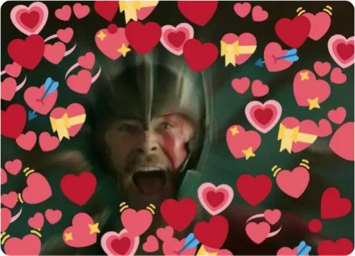 ☺️ Стикер «lovely marvel heroes» для Telegram