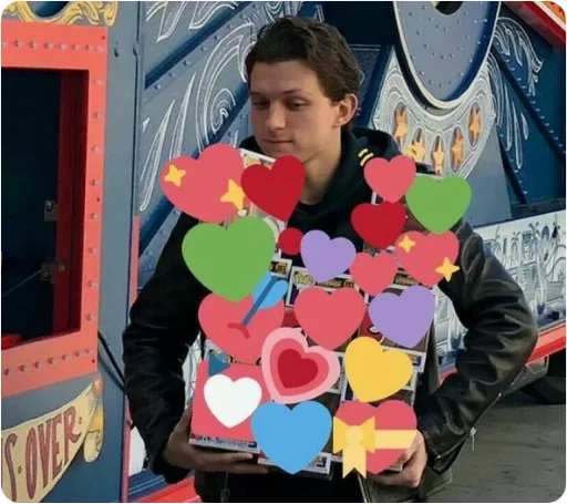 😙 Стикер «lovely marvel heroes» для Telegram