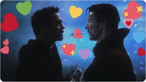 😙 Стикер «lovely marvel heroes» для Telegram