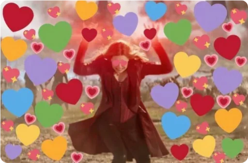 😙 Стикер «lovely marvel heroes» для Telegram