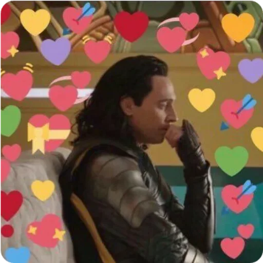 ☺️ Стикер «lovely marvel heroes» для Telegram