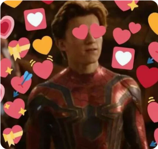 😚 Стикер «lovely marvel heroes» для Telegram