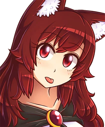 😛 Стикер «Kagerou» для Telegram