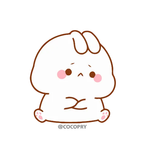 😔 Стикер «Lovely Tuji» для Telegram
