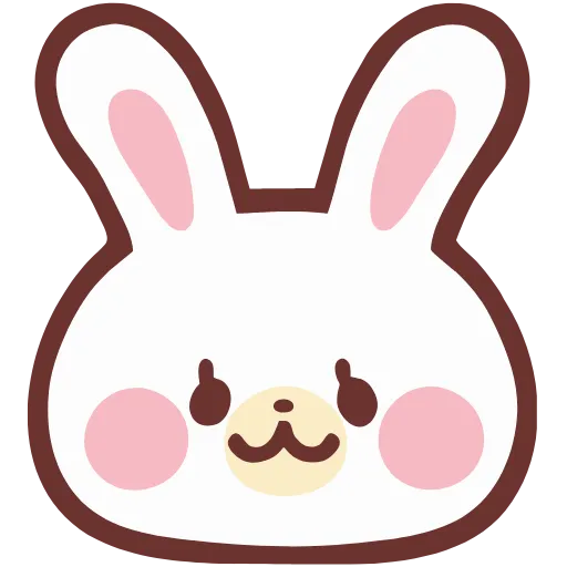 Стикерпак lovely bunny для Telegram — скачать