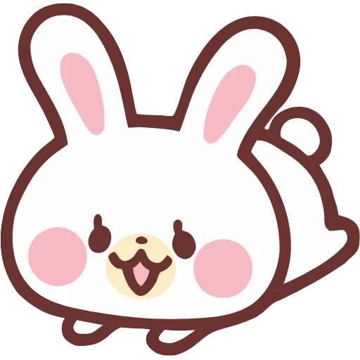 😀 Стикер «lovely bunny» для Telegram