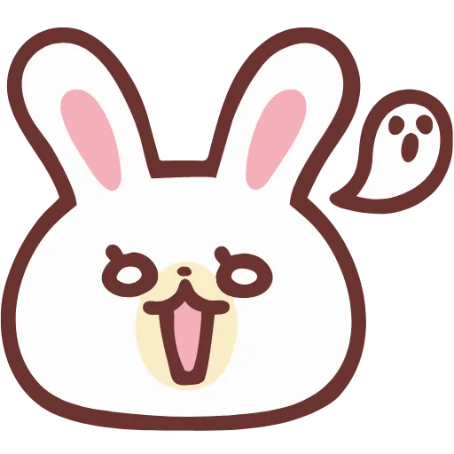 😱 Стикер «lovely bunny» для Telegram