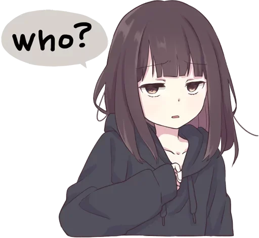 😒 Стикер «Lovely Girl» для Telegram