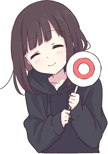 😌 Стикер «Lovely Girl» для Telegram