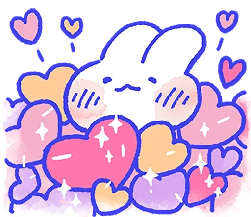 Стикерпак Lovely Mong Mong для Telegram — скачать