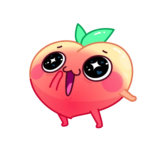 🤩 Стикер «Life’s a Peach» для Telegram