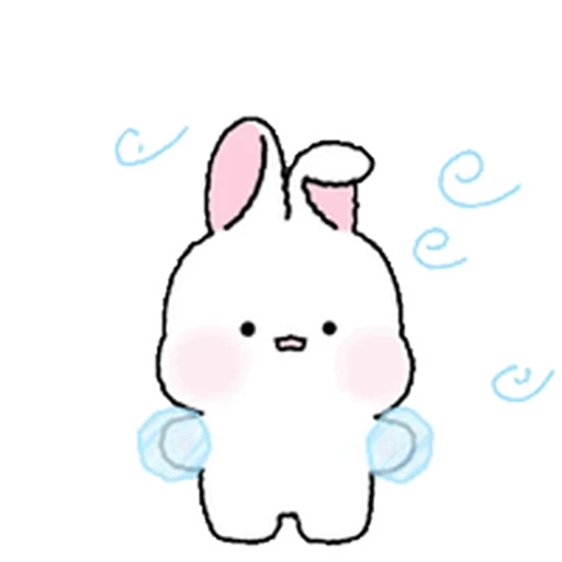 🫨 Стикер «Lovely Rabbit Tozzi» для Telegram
