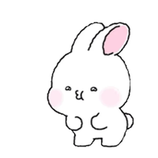 😙 Стикер «Lovely Rabbit Tozzi» для Telegram