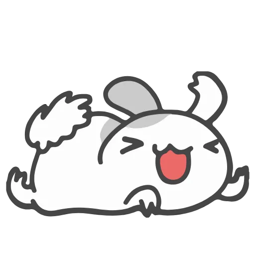 😚 Стикер «Lovely Rabbit» для Telegram