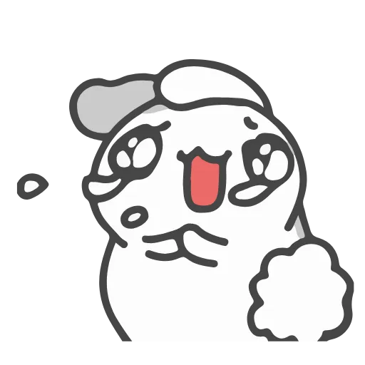 🤩 Стикер «Lovely Rabbit» для Telegram