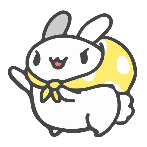 😙 Стикер «Lovely Rabbit» для Telegram