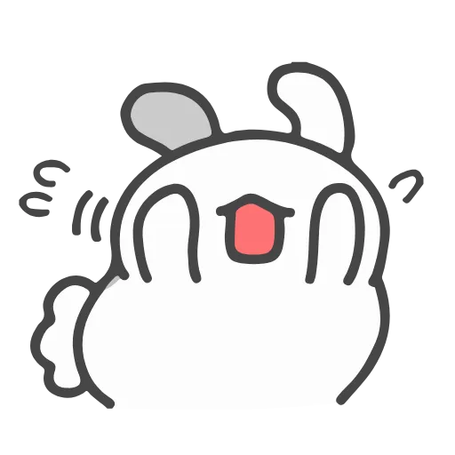 😙 Стикер «Lovely Rabbit» для Telegram