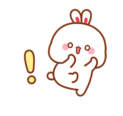 ❕ Стикер «Lovely Tuji 4» для Telegram