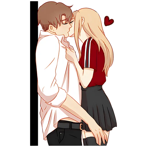 😘 Стикер «Любовь в воздухе 3» для Telegram
