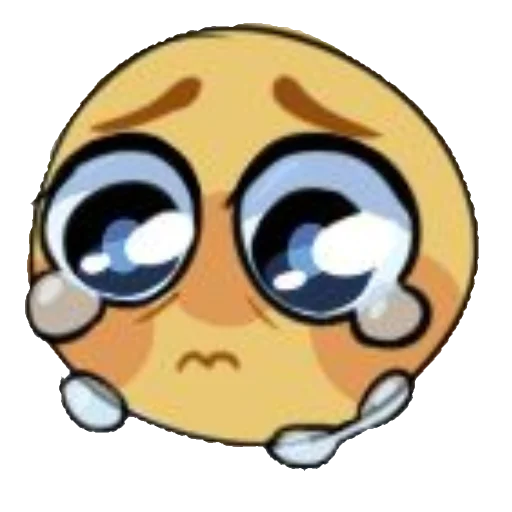 😭 Стикер «cool emoji» для Telegram