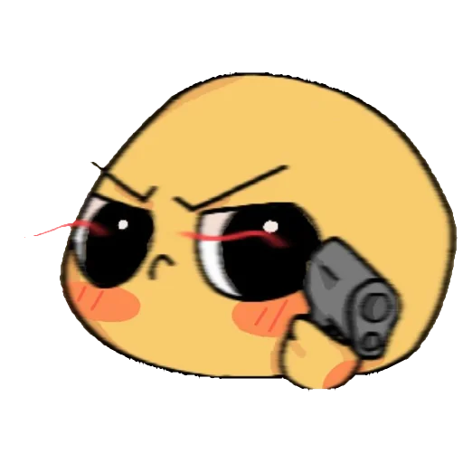 😒 Стикер «cool emoji» для Telegram