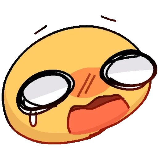 😱 Стикер «cool emoji» для Telegram