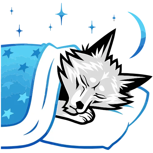 😴 Эмодзи «Волчара» для Telegram