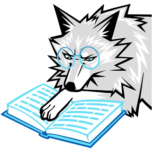 🤓 Эмодзи «Волчара» для Telegram