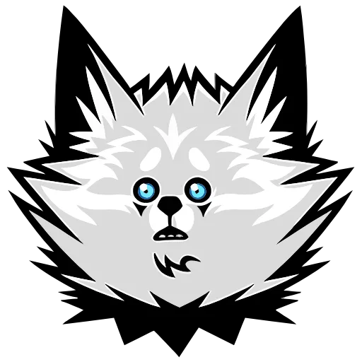 😦 Эмодзи «Волчара» для Telegram
