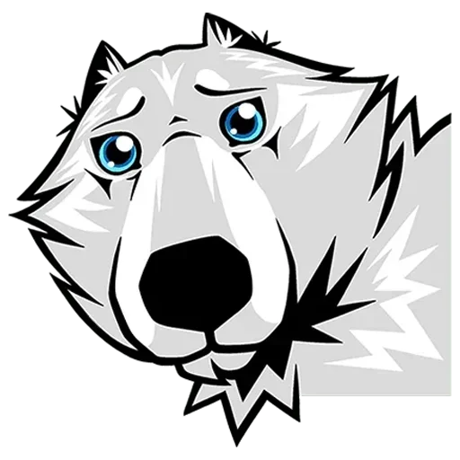 🫤 Стикер «Волчара Без Текста» для Telegram