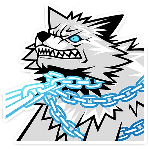🐺 Стикер «Волчара» для Telegram