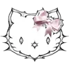 🎀 Эмодзи «Kitty #cute #animals #cat» для Telegram