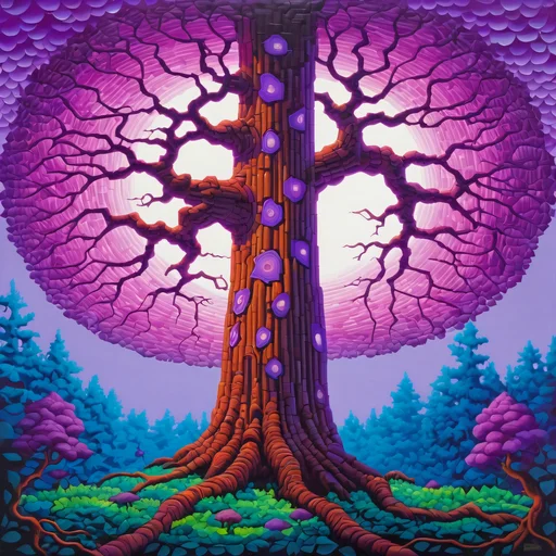 🪴 Стикер «LSD PURPLE» для Telegram
