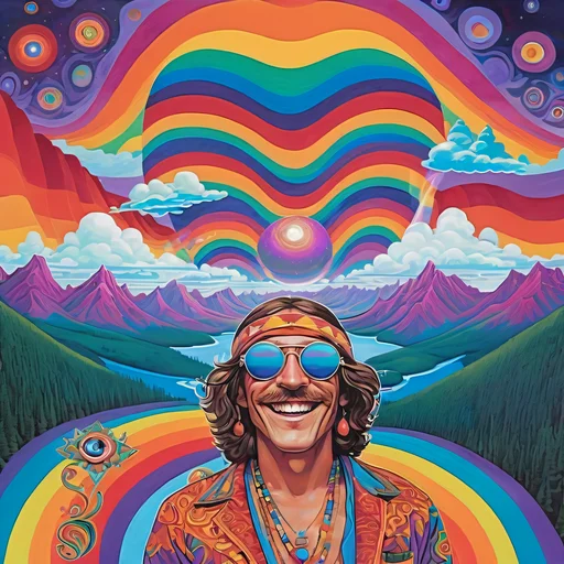 😎 Стикер «LSD PURPLE» для Telegram