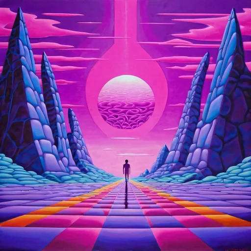 🪐 Стикер «LSD PURPLE» для Telegram