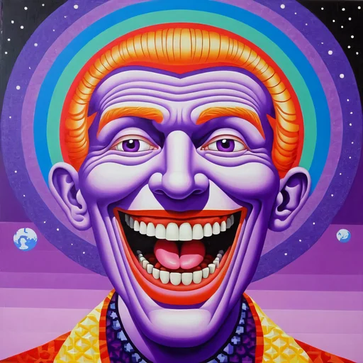 😂 Стикер «LSD PURPLE» для Telegram