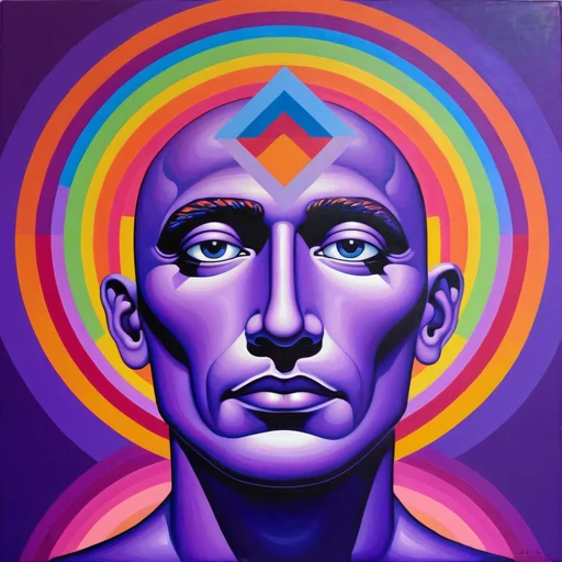 🌗 Стикер «LSD PURPLE» для Telegram