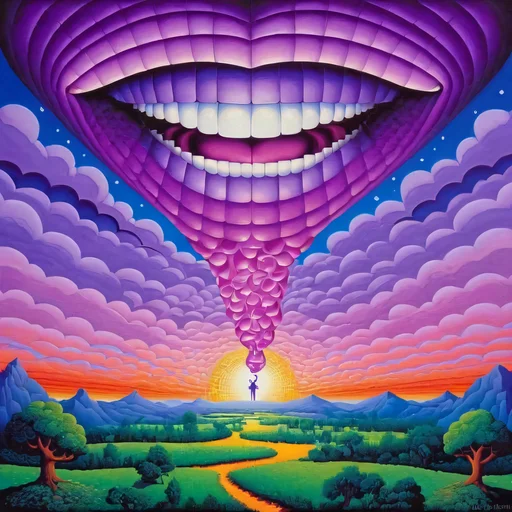🫀 Стикер «LSD PURPLE» для Telegram