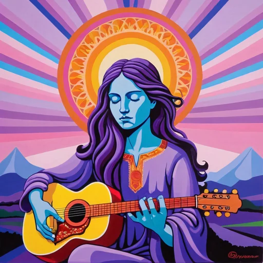 🥳 Стикер «LSD PURPLE» для Telegram