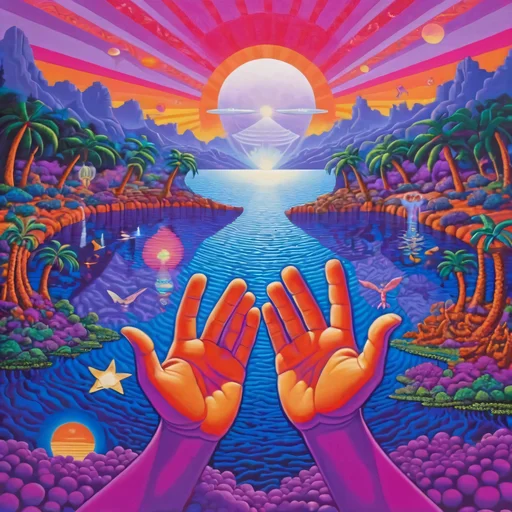 🙌 Стикер «LSD PURPLE» для Telegram