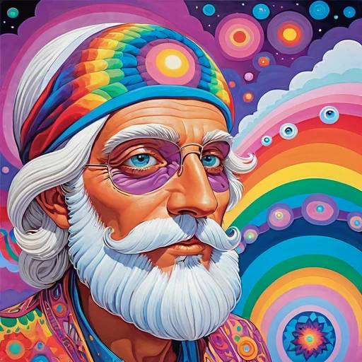🧠 Стикер «LSD PURPLE» для Telegram