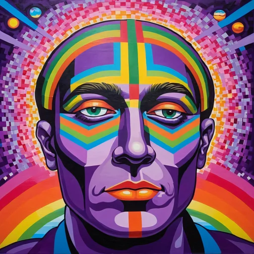 👁 Стикер «LSD PURPLE» для Telegram