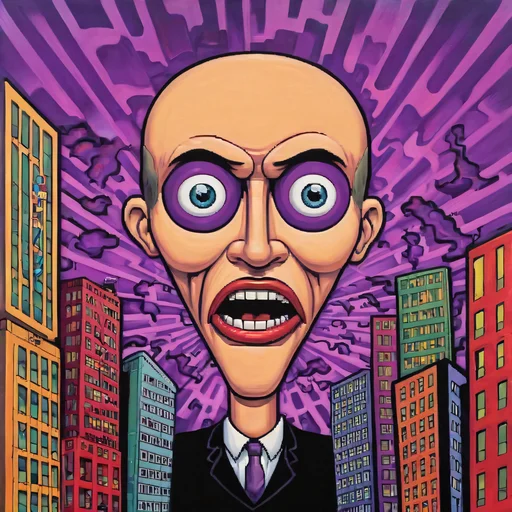 🦷 Стикер «LSD PURPLE» для Telegram