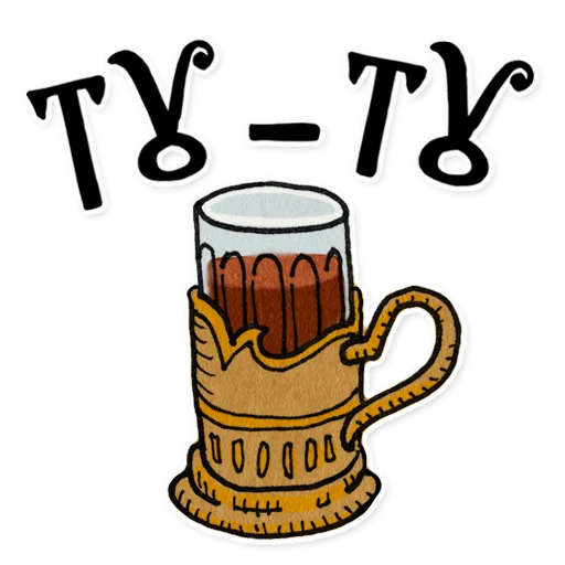 🚂 Стикер «Lubok_RU» для Telegram