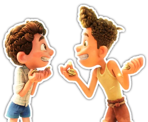 💰 Стикер «Luca» для Telegram
