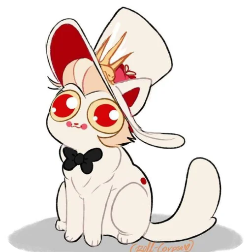 🐱 Стикер «Lucifer» для Telegram