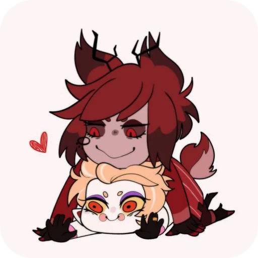 ❤ Стикер «Lucifer» для Telegram